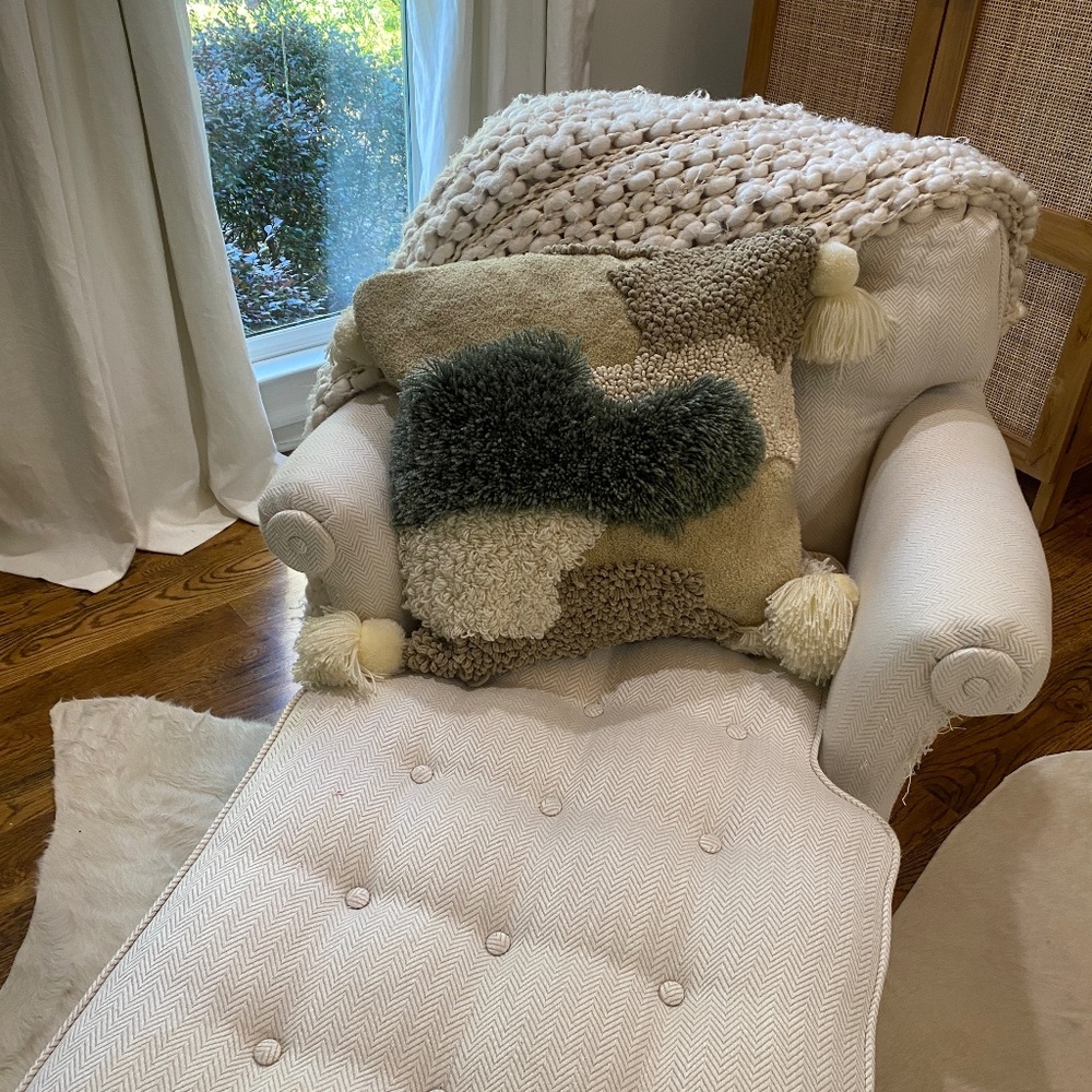 Anthropologie Textured Accent Pillow Cover - Picture 3 of 12